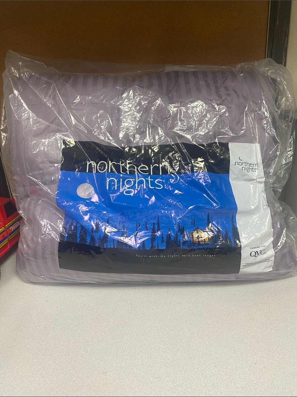 Northern Nights Lavender Comforter - Soft Lavender Bedding